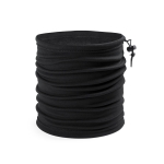 Golas com logo 280 g/m2 com fecho ajustável Adjust Warm cor preto primeira vista