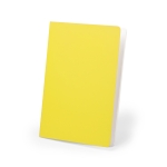 Caderno personalizado de cores chamativas, folhas A5 lisas University cor amarelo primeira vista
