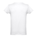 T-shirts personalizadas baratas de algodão cardado 150 g/m2 THC Luanda cor branco