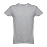 T-shirts personalizadas baratas de algodão cardado 150 g/m2 THC Luanda cor cinzento