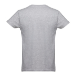 T-shirts personalizadas baratas de algodão cardado 150 g/m2 THC Luanda cor cinzento