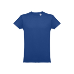 T-shirts personalizadas baratas de algodão cardado 150 g/m2 THC Luanda cor azul real