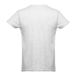 T-shirts personalizadas baratas de algodão cardado 150 g/m2 THC Luanda cor cinzento-claro