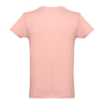T-shirts personalizadas baratas de algodão cardado 150 g/m2 THC Luanda cor salmão