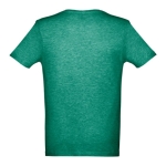 T-shirts unisexo personalizáveis e baratas, algodão cardado THC Athens cor verde mesclado