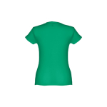 T-shirts baratas personalizáveis, mulher, algodão 150 g/m2 THC Sofia cor verde segunda vista