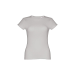 T-shirts baratas personalizáveis, mulher, algodão 150 g/m2 THC Sofia cor cinzento mesclado primeira vista