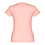 T-shirts baratas personalizáveis, mulher, algodão 150 g/m2 THC Sofia cor salmão
