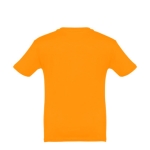 T-shirt personalizada barata para crianças, algodão 150 g/m2 THC Quito cor cor-de-laranja