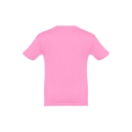 T-shirt personalizada barata para crianças, algodão 150 g/m2 THC Quito cor cor-de-rosa segunda vista
