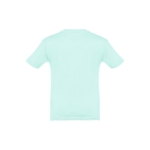 T-shirt personalizada barata para crianças, algodão 150 g/m2 THC Quito cor verde menta segunda vista