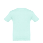 T-shirt personalizada barata para crianças, algodão 150 g/m2 THC Quito cor verde menta