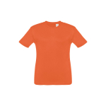 T-shirt personalizada barata para crianças, algodão 150 g/m2 THC Quito cor mel