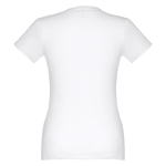 T-shirts cintadas para mulher em algodão 190 g/m2 THC Ankara cor branco