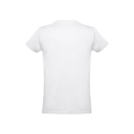 T-shirt promocional para crianças, algodão 190 g/m2 THC Ankara Kids WH cor branco terceira vista