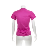 T-shirts desportivas personalizadas em poliester 135 g/m2 MKT cor cor-de-rosa quarta vista