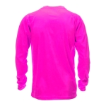 T-shirt técnica de manga comprida poliester 135 g/m2 MKT Maik cor cor-de-rosa