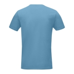 T-shirts publicitárias de algodão orgânico de 200 g/m2 Elevate NXT cor azul