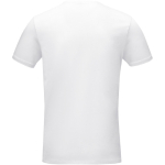 T-shirts publicitárias de algodão orgânico de 200 g/m2 Elevate NXT cor branco segunda vista traseira
