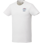 T-shirts publicitárias de algodão orgânico de 200 g/m2 Elevate NXT cor branco vista impressão serigrafia