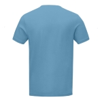 T-shirt personalizada de algodão orgânico 200 g/m2 Elevate NXT cor azul