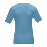 T-shirts para brindes de mulher, algodão orgânico 200 g/m2 Elevate NXT cor azul