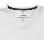 T-shirts para brindes de mulher, algodão orgânico 200 g/m2 Elevate NXT cor branco vista detalhe 3