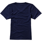 T-shirts para brindes de mulher, algodão orgânico 200 g/m2 Elevate NXT cor azul-escuro