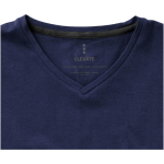 T-shirts para brindes de mulher, algodão orgânico 200 g/m2 Elevate NXT cor azul-escuro vista detalhe 3