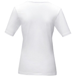 T-shirts para brindes de mulher, algodão orgânico 200 g/m2 Elevate NXT segunda vista traseira