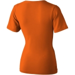 T-shirts para brindes de mulher, algodão orgânico 200 g/m2 Elevate NXT segunda vista traseira