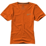 T-shirts para brindes de mulher, algodão orgânico 200 g/m2 Elevate NXT vista impressão serigrafia