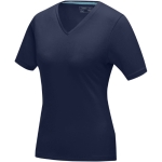 T-shirts para brindes de mulher, algodão orgânico 200 g/m2 Elevate NXT segunda vista traseira
