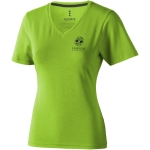 T-shirts para brindes de mulher, algodão orgânico 200 g/m2 Elevate NXT segunda vista traseira