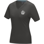 T-shirts para brindes de mulher, algodão orgânico 200 g/m2 Elevate NXT vista traseira