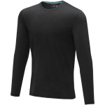 Camisola personalizada em algodão orgânico suave 200 g/m2 Elevate NXT cor preto