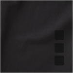Camisola personalizada em algodão orgânico suave 200 g/m2 Elevate NXT cor preto vista detalhe 2