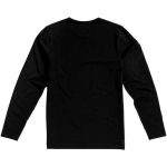 Camisola personalizada em algodão orgânico suave 200 g/m2 Elevate NXT cor preto