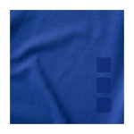 Camisola personalizada em algodão orgânico suave 200 g/m2 Elevate NXT cor azul vista detalhe 2
