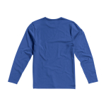 Camisola personalizada em algodão orgânico suave 200 g/m2 Elevate NXT cor azul
