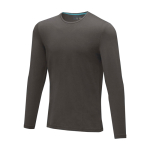 Camisola personalizada em algodão orgânico suave 200 g/m2 Elevate NXT cor cinzento topo