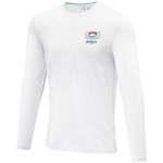 Camisola personalizada em algodão orgânico suave 200 g/m2 Elevate NXT vista impressão serigrafia