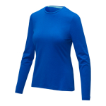 Camisolas publicitárias em algodão orgânico 200 g/m2 Elevate NXT cor azul real