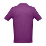Polo corporativo de algodão em diversas cores 195 g/m2 THC Adam cor violeta segunda vista
