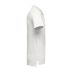 Polo corporativo de algodão em diversas cores 195 g/m2 THC Adam cor natural terceira vista