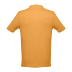 Polo corporativo de algodão em diversas cores 195 g/m2 THC Adam cor amarelo-escuro