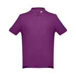 Polo corporativo de algodão em diversas cores 195 g/m2 THC Adam primeira vista