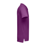 Polo corporativo de algodão em diversas cores 195 g/m2 THC Adam terceira vista