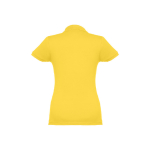 Polo em diversas cores para mulher em algodão 195 g/m2 THC Eve cor amarelo segunda vista