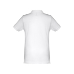 Polos para publicidade infantis em algodão 195 g/m2 THC Adam Kids cor branco terceira vista